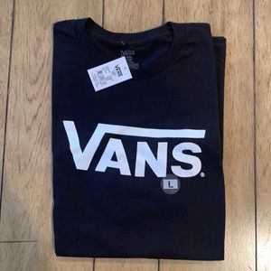 Vans black t-shirt
